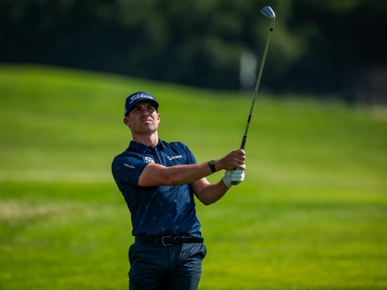 Stock image of Bedford golfer, Nick Cunningham