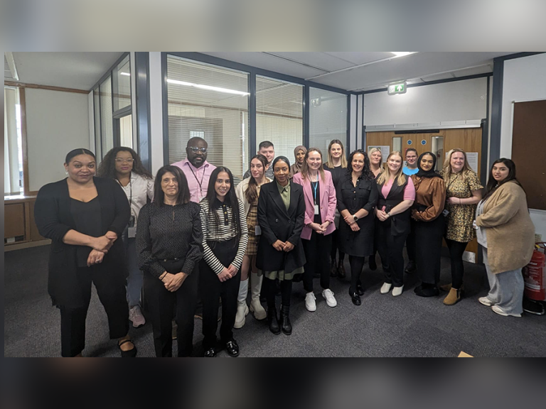 The 22 new housing team recruits. Image: Bedford Borough Council