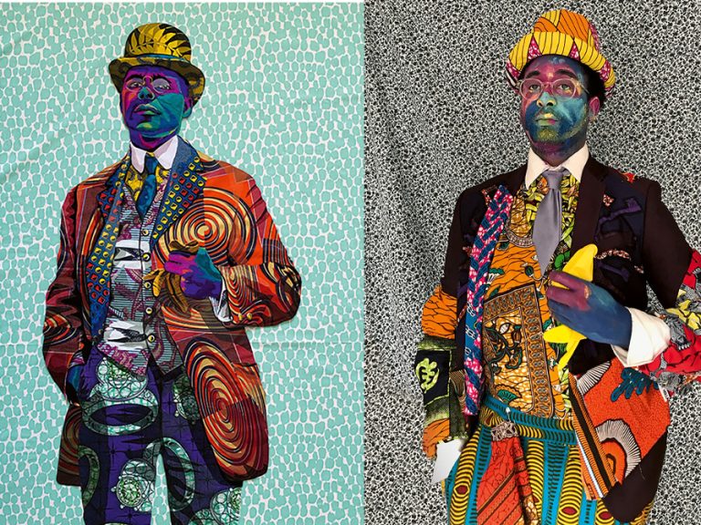 Africa The Land of Hope and Promise for Negro Peoples of the World by Bisa Butler (2020) Recreated by Peter Brathwaite Image Sam Baldock. Image: Getty Publications