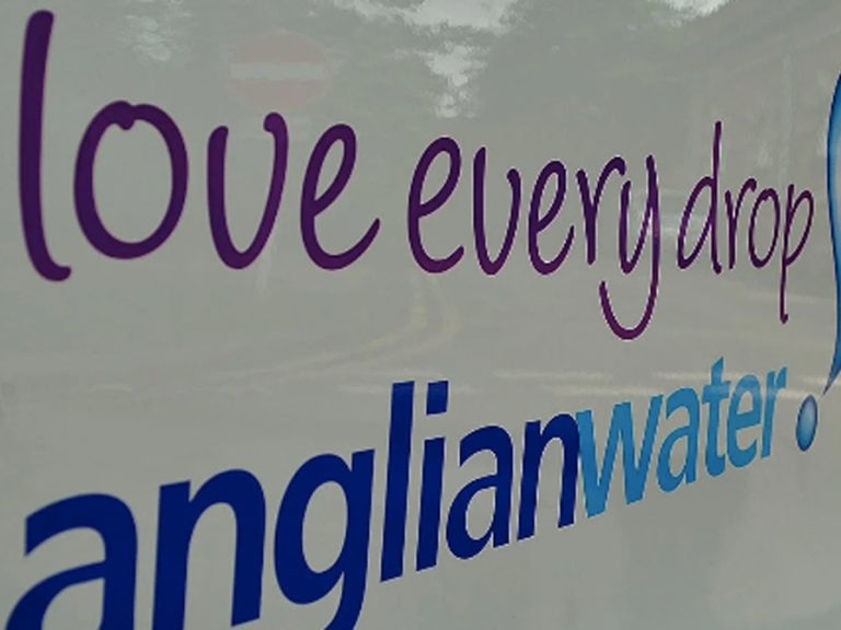 Anglian Water van livery