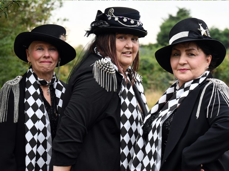 Anita, Penny and Ruth. Image: Zenana 2023
