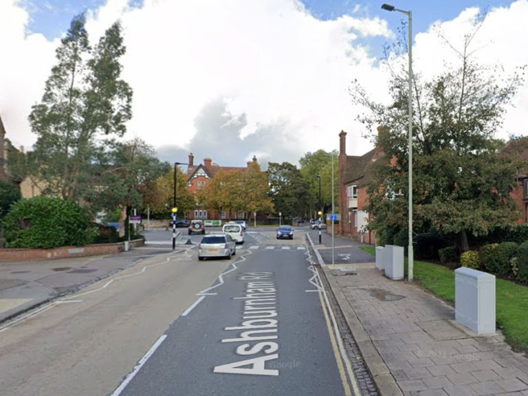 Street view image of Ashburnham Road Bedford