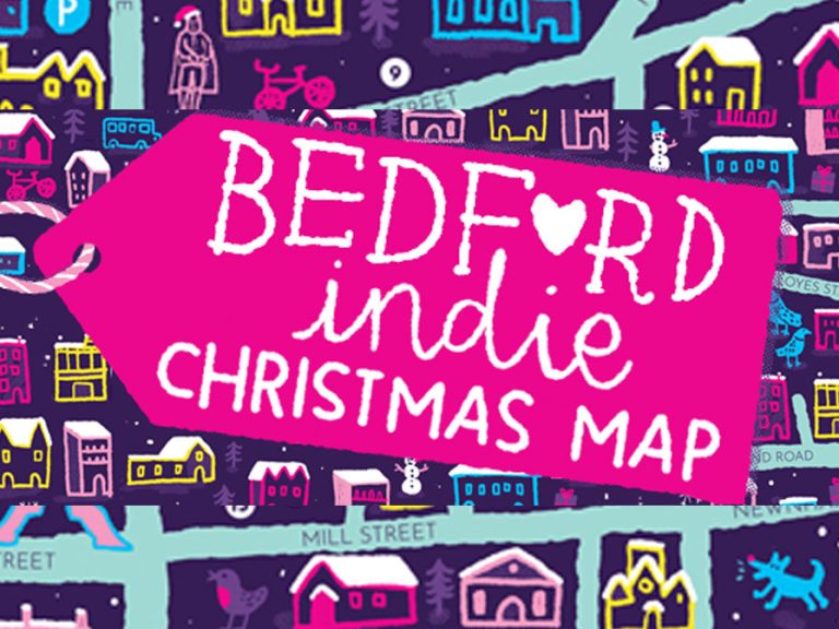 Bedford Indies Christmas map tag