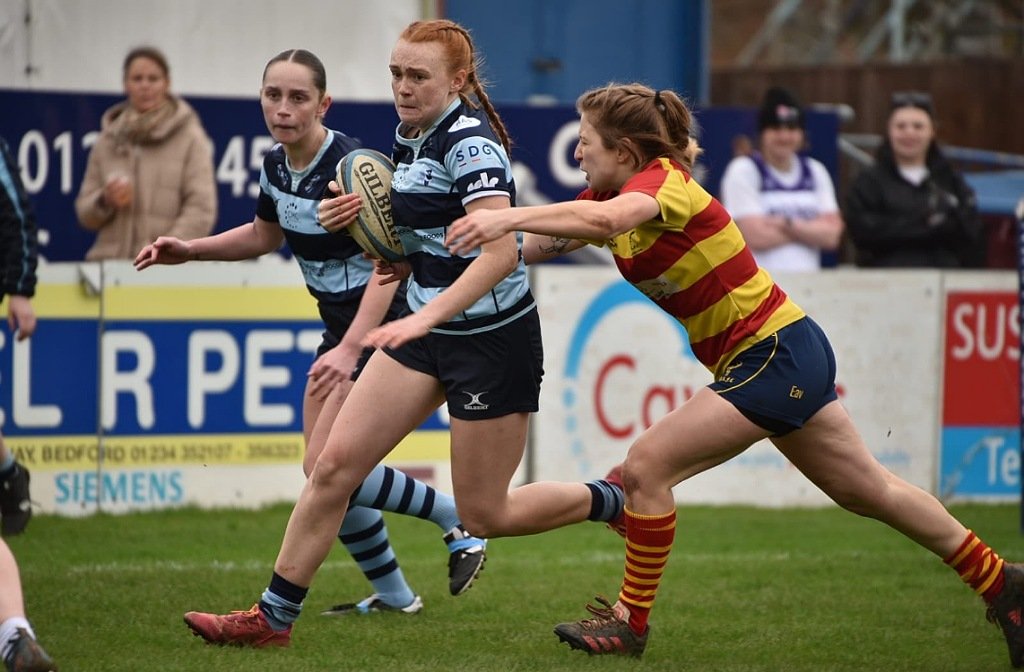 Bedford Blues Women against Stockwood Park at Goldington Road