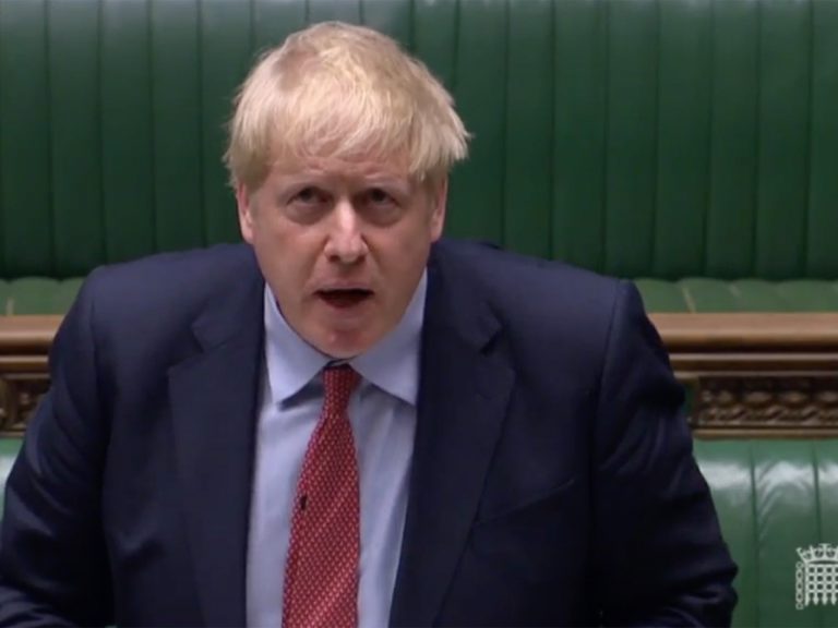 Boris Johnson PMQs