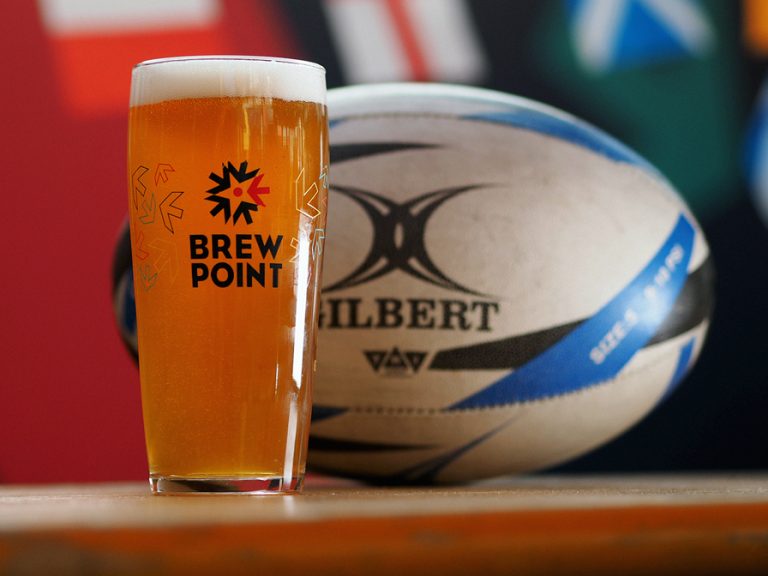 Brewpoint Wells and Co Rugby beer. Image: Wells and Co