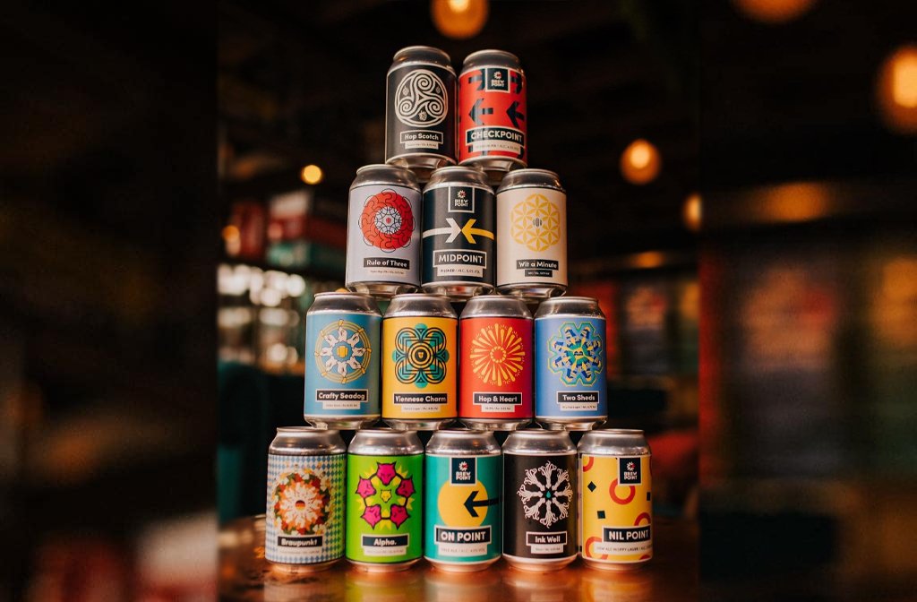 Brewpoint beer pyramid