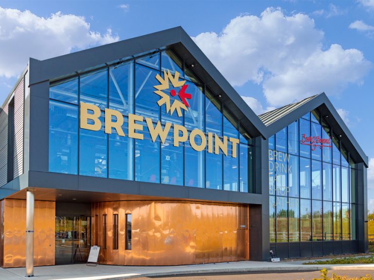 Brewpoint front entrance summer