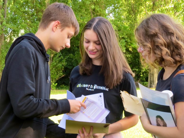 Castle Newnham Students 2021 GCSE results day