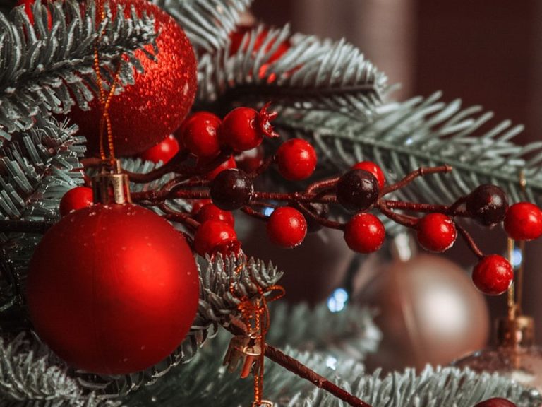 A Christmas wreath. Image: Pixabay
