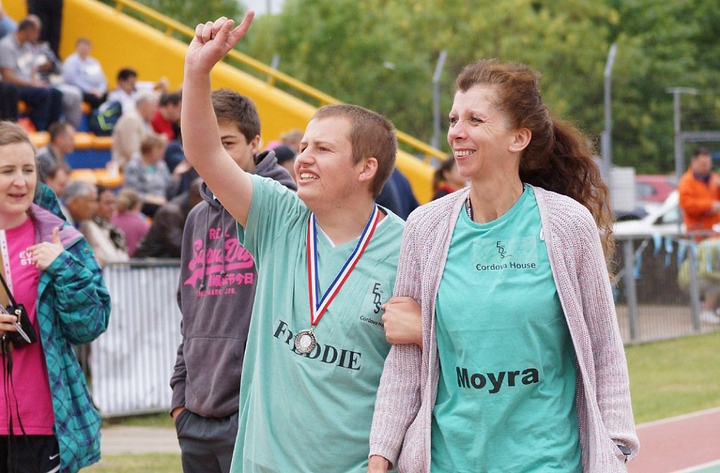 Competitor from Cordova House in competition in 2023