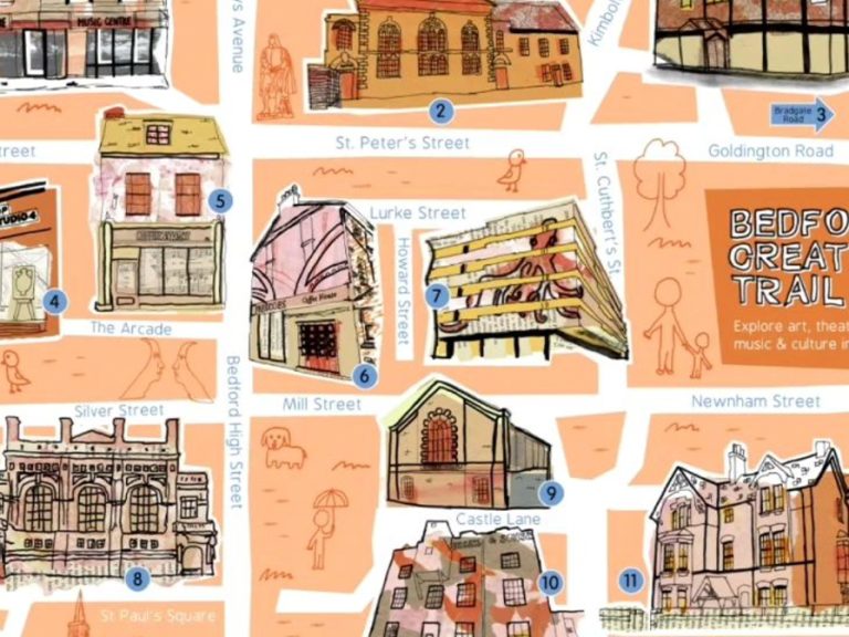 Goldington Arts Ambassadors' Creative Arts Trail. Image: Goldington Academy/Katie Allen