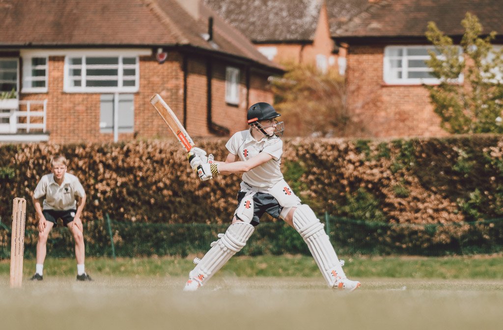 Cricket match at Bedford School. Image: Bedford School