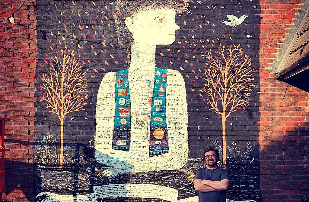 David Litchfield Esquires mural