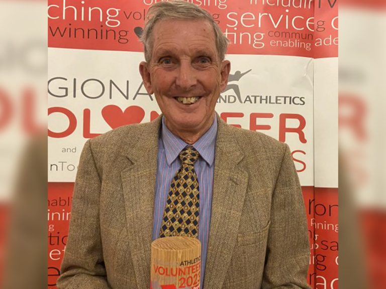 Athletics coach, Howard Darbon wins prestigious England Athletics award