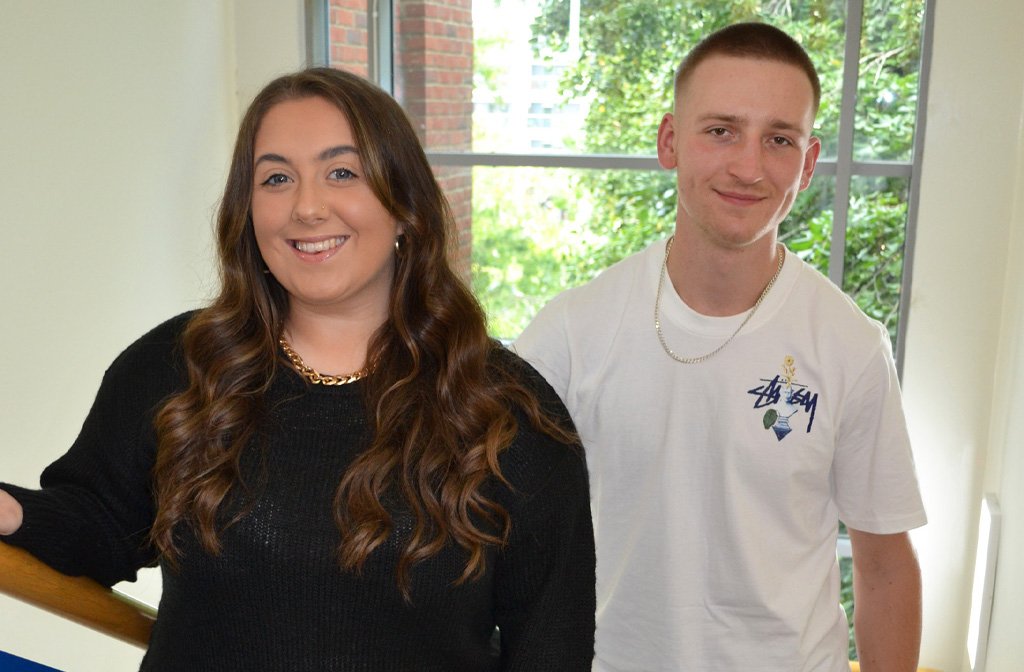 Ellie Di Carlo and Konrad Konopka Image Bedford College Group
