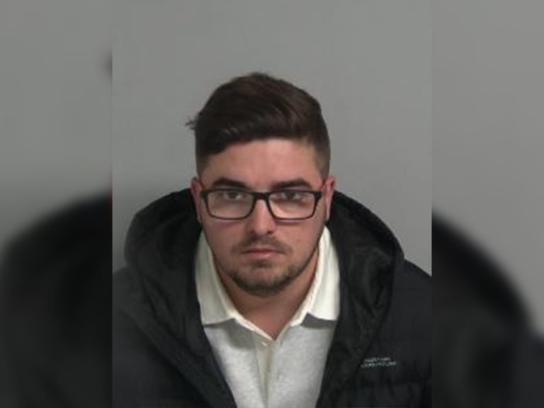Elliot Wright. Image: Bedfordshire Police custody photo