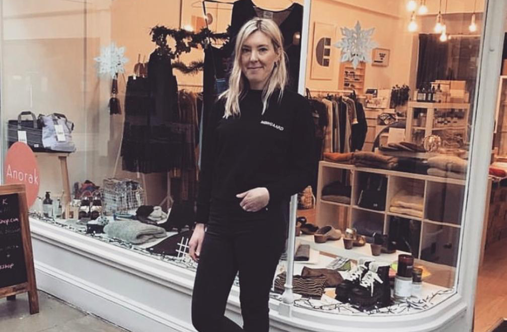 Emma Foley owner Anorak Edwardian Arcade Bedford Image Emma Foley
