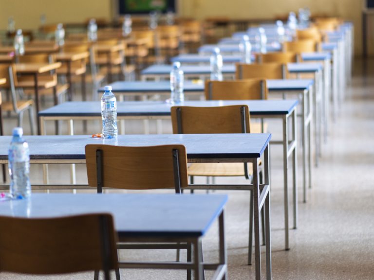 Empty exam room