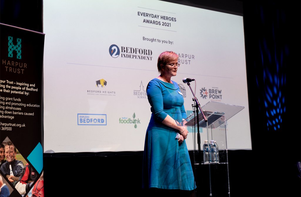 Lucy Bardner from the Harpur Trust