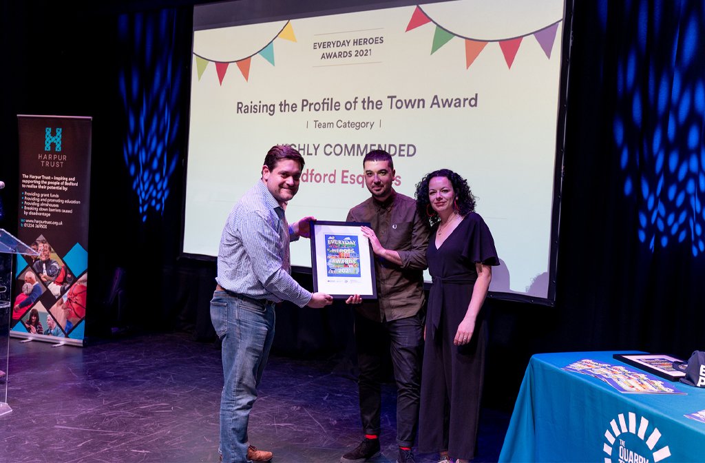 Raising the Profile of the Town Highly Commended Esquires with Martin Steers from Bedford Radio