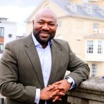 The former Bedfordshire Police and Crime Commissioner Festus Akinbusoye pictured on Town Bridge in Bedford town centre