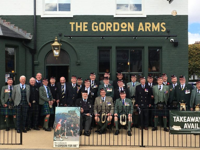 GHA Gordon Arms image Gordon Highlanders Association