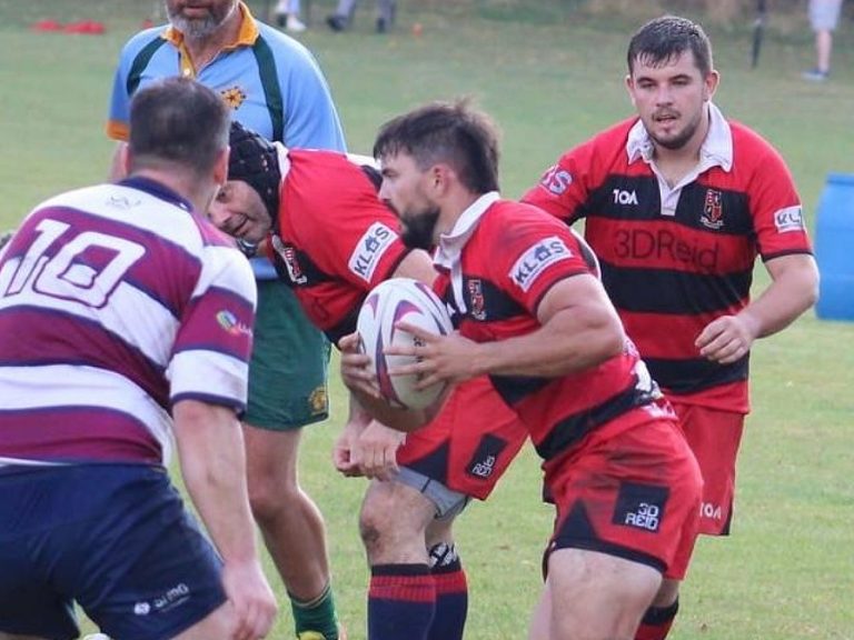 Kempston Rugby in action
