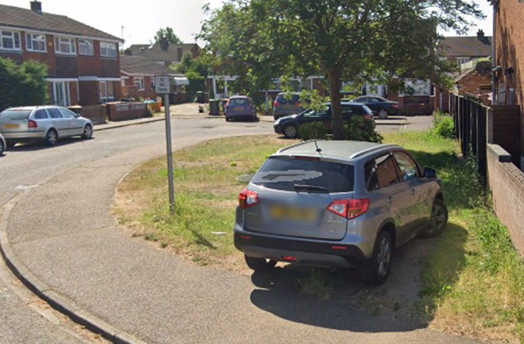 Land adjacent to 19 Rosedale Way, Kempston/Screenshot Google Street View (C)2024 Image capture June 2023. Image: LDRS