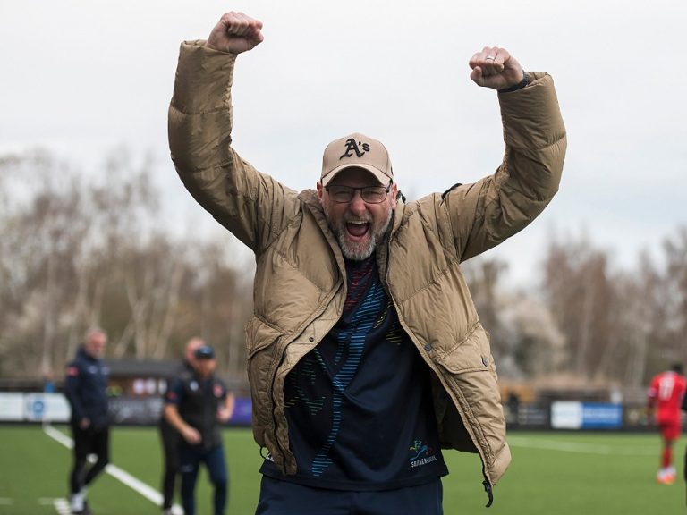 Bedford Town manager, Lee Bircham