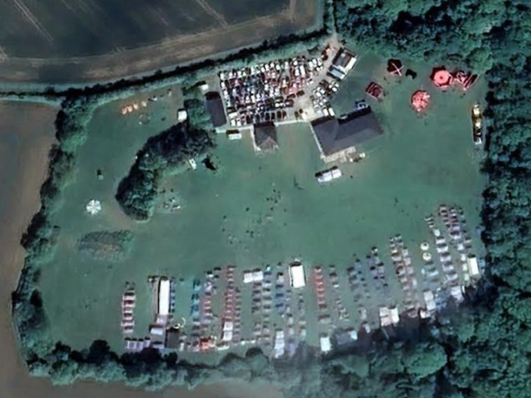 Leslie Sell Activity Centre. Image: Google Earth Image © 2024 CNES:Airbus.