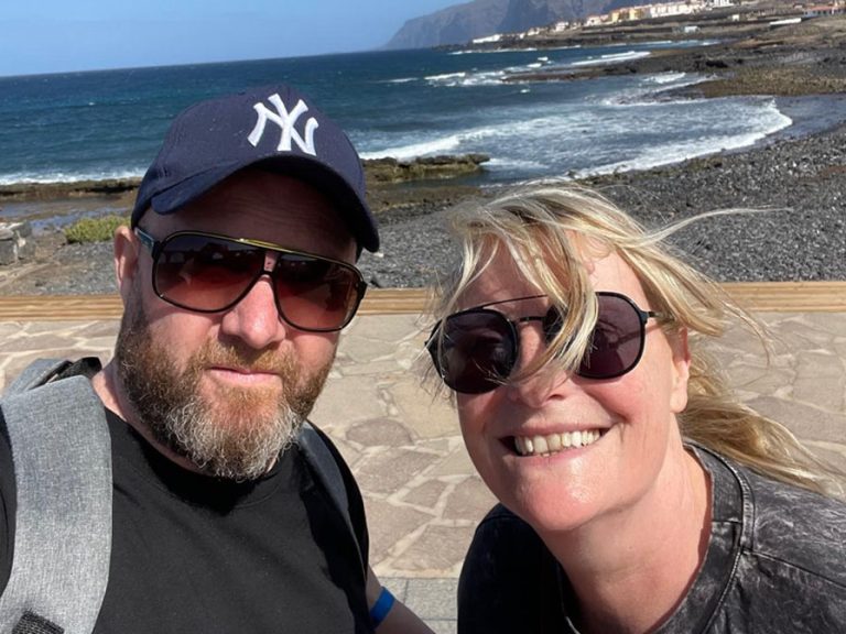 Matt Wolton and wife and Herd cofounder, Jess. Image Matt Wolton