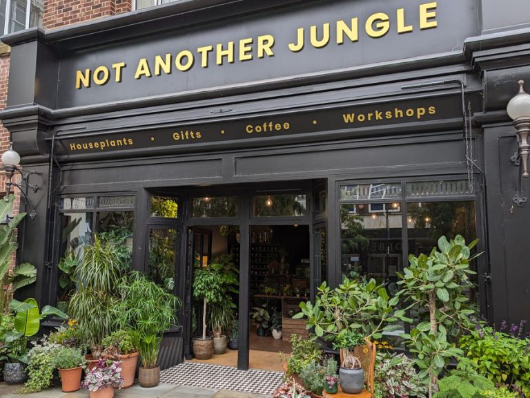 Not Another Jungle is now offering coffee and cake to its customers. Image: Tony Le Britton