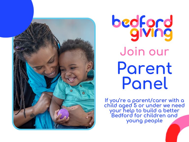 Parent panel invitation Image: Bedford Giving