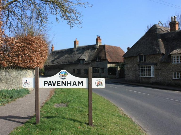 Pavenham village sign Image: Emma Pearce/Pavenham Village Group/Facebook