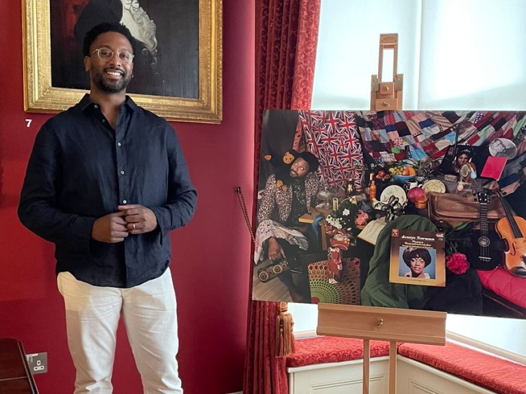 Peter Brathwaite at the Higgins. Image: The Higgins Bedford