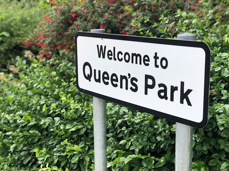 Queen’s Park signage