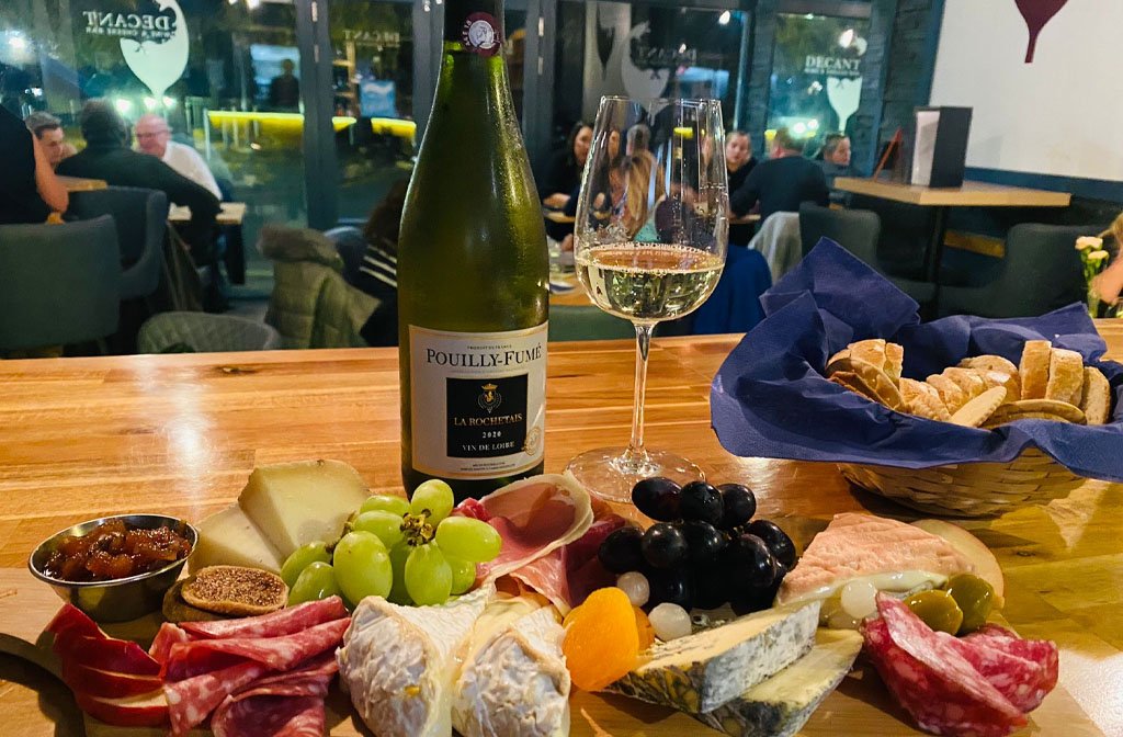Enjoy a perfectly paired wine with some delicious cheese. Image: Decant