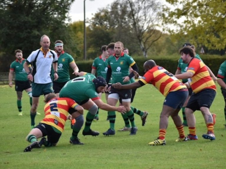 Sharnbrook & Colworth AFC in action