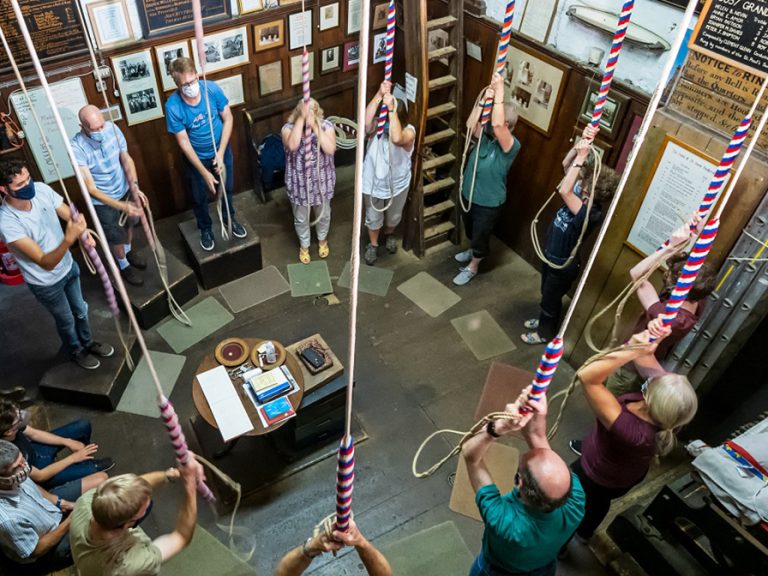 St Paul's, Bedford bell ringers. Image: C Harvey