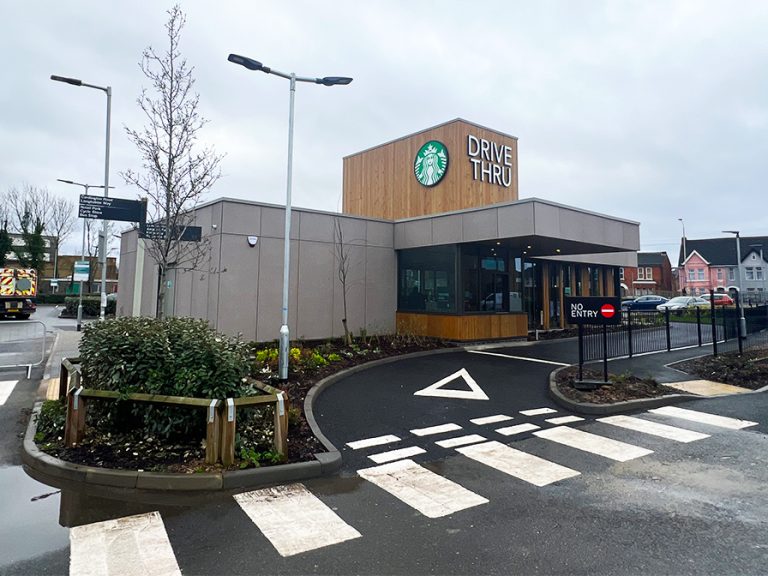 Starbucks St. John's, Rope Walk on the former Maplin’s site. Image: Bedford Independent