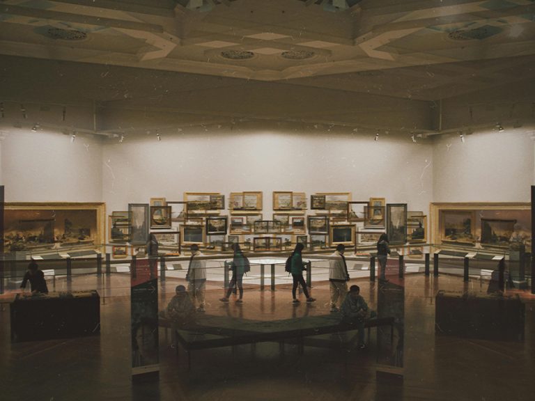 A gallery in the State Library, Victoria, Australia. Image Stacey Koenitz Pexels