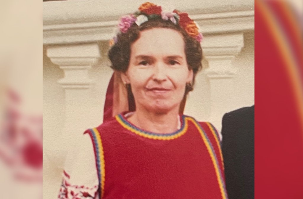 Stefania Bilan in 1988. Image: Daria Bilan