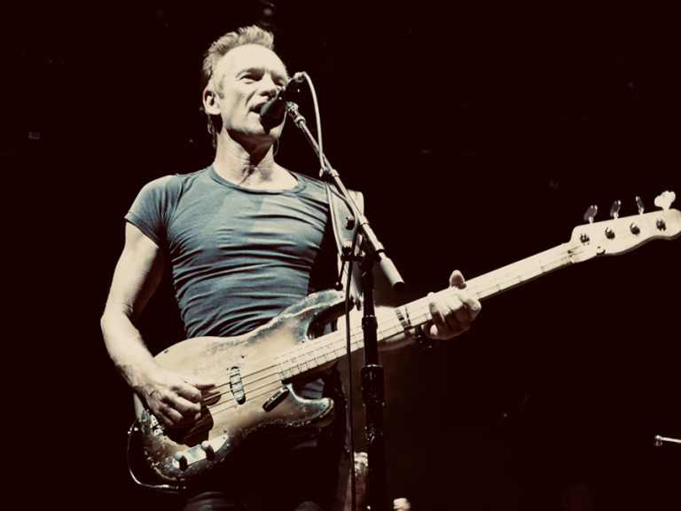Sting is coming to Bedford Park on 24 June.
