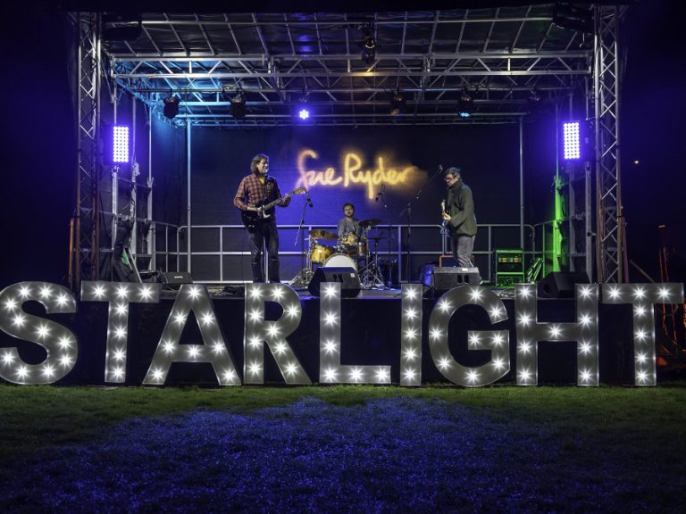 Live music at the Sue Ryder Starlight Hike Bedford. Image: Sue Ryder