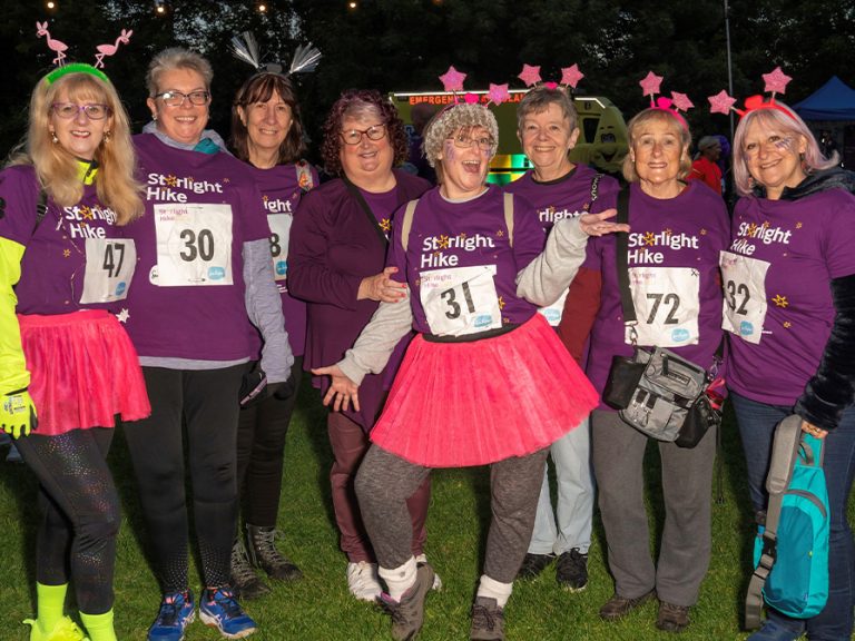 Sue Ryder Starlight Hike. Image: Sue Ryder