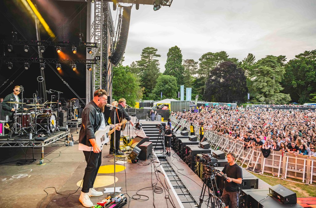 The Lottery Winners at TK Maxx presents Bedford Summer Sessions Bedford Park 29 June 2024 Image: Cuffe & Taylor.