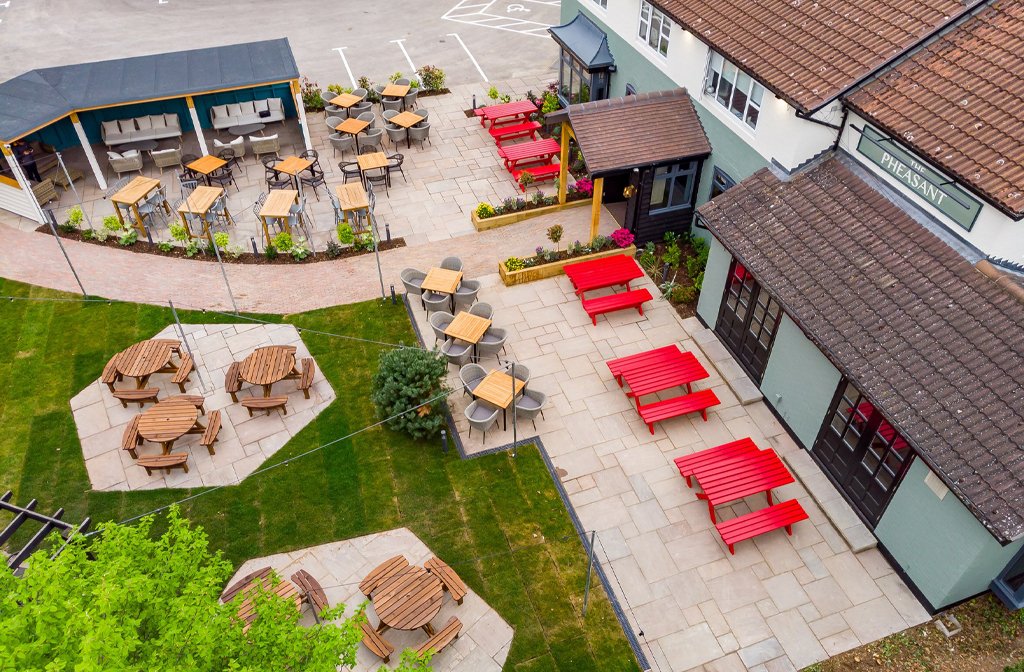 The Pheasant pub garden will be a summer favourite.