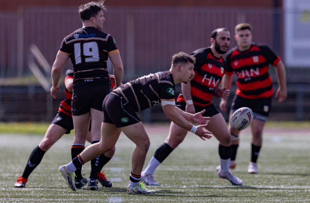 London Tigers in action against London Skolars in the Rugby League Southern Conference