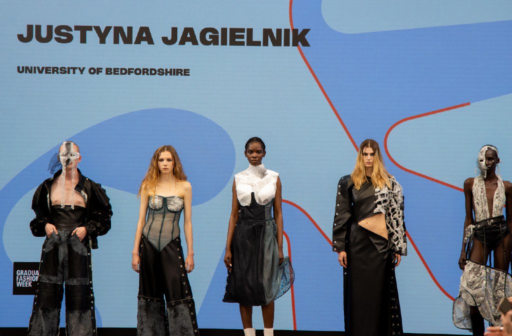 University of Bedfordshire fashion student Justyna Jagielnik's collection